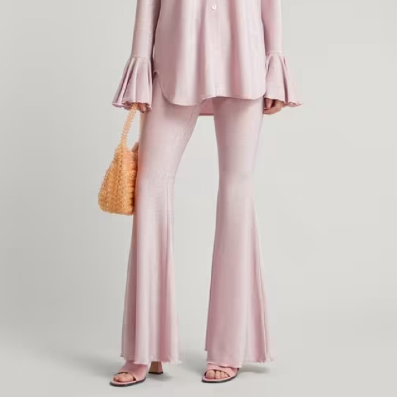 Sleeper Pink Flared Pants